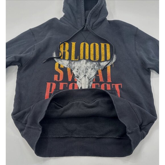 Under Armour Mens XL Project Rock Blood Sweat Respect Hoodie Heavyweight Black - Picture 6 of 14